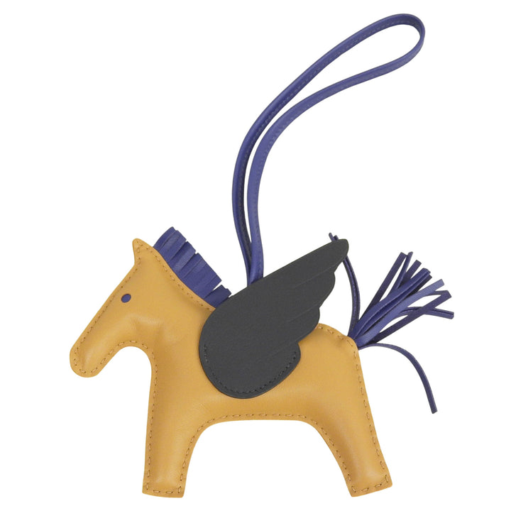 Pristine HERMES Bag charm Rodeo Charm MM Pegasus Anyo Miro Women