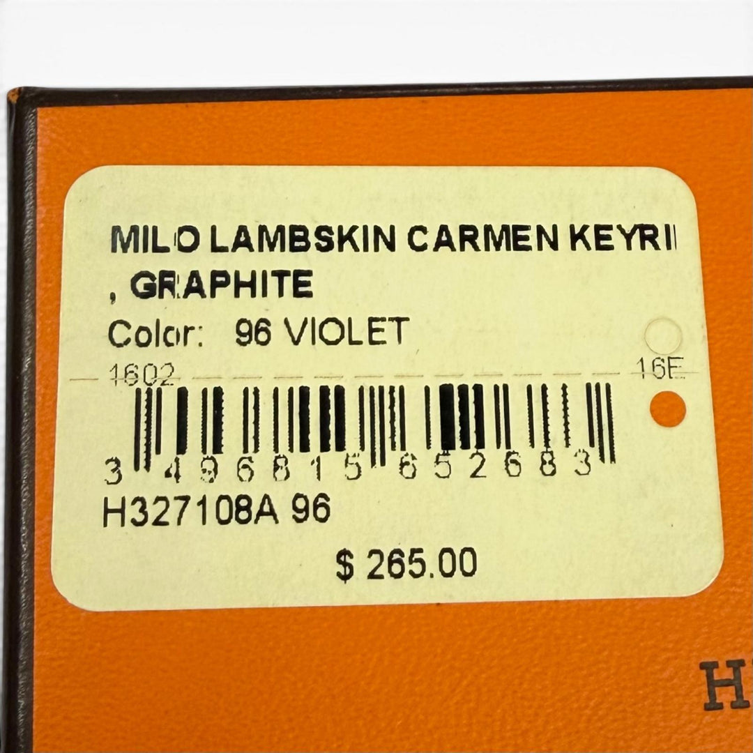 Great HERMES Bag charm Carmen Tassel leather leather Women