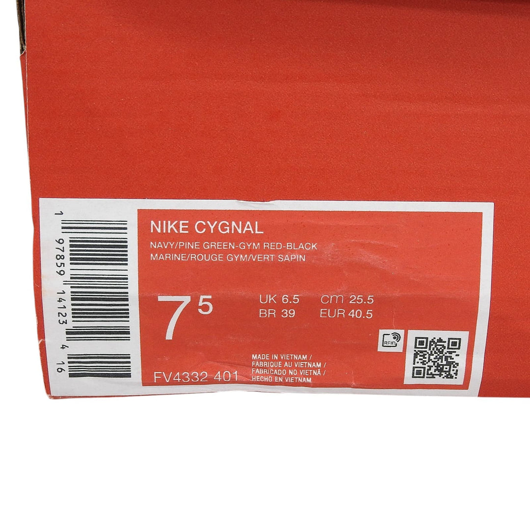 Pristine NIKE sneakers CYGNAL Navy Natural leather mens 25.5cm FV4332-401