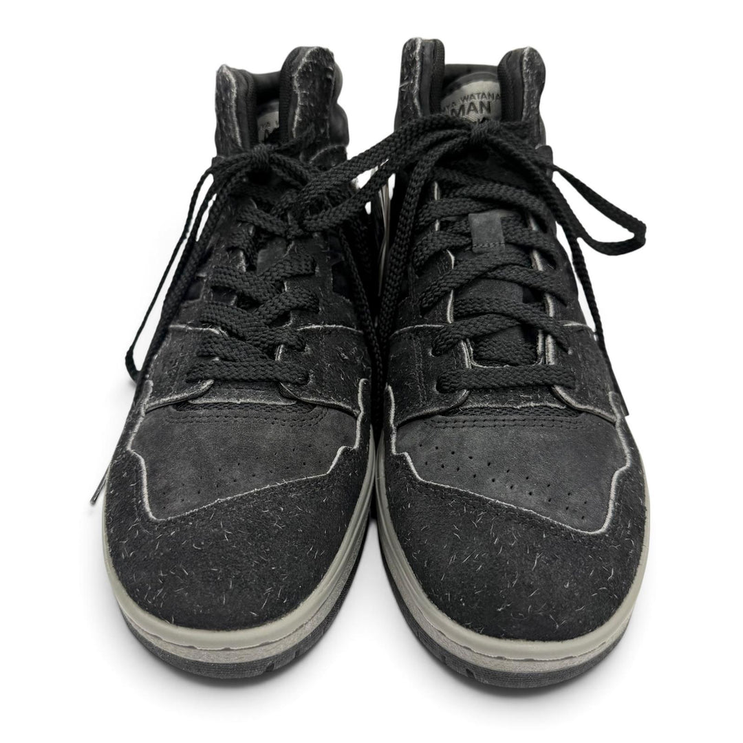 Pristine New Balance JUNYA WATANABE High cut sneakers Runway models black Suede