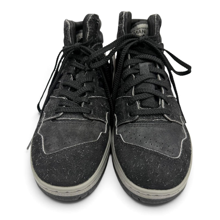 Pristine New Balance JUNYA WATANABE High cut sneakers Runway models black Suede