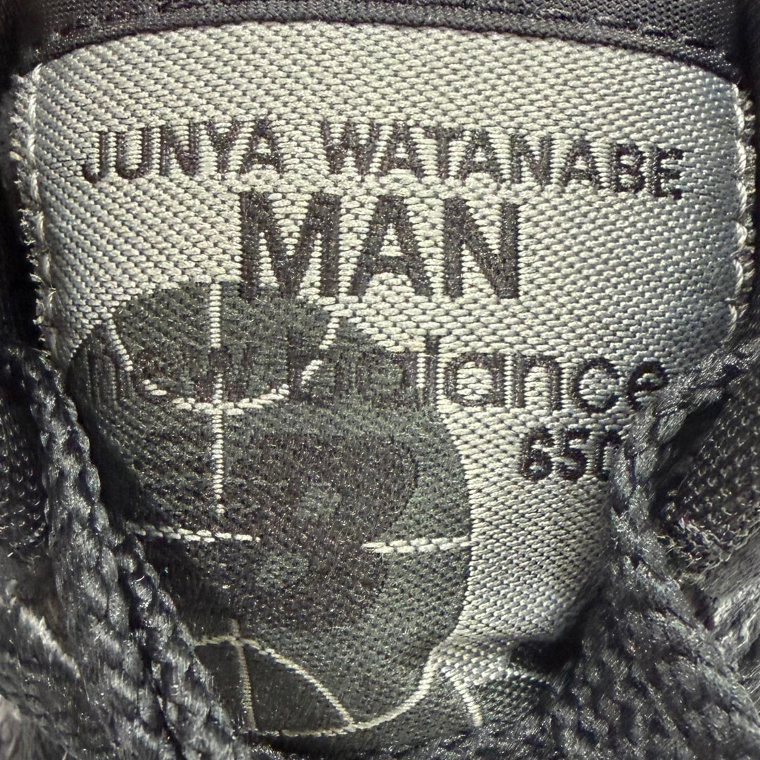 Pristine New Balance JUNYA WATANABE High cut sneakers Runway models black Suede