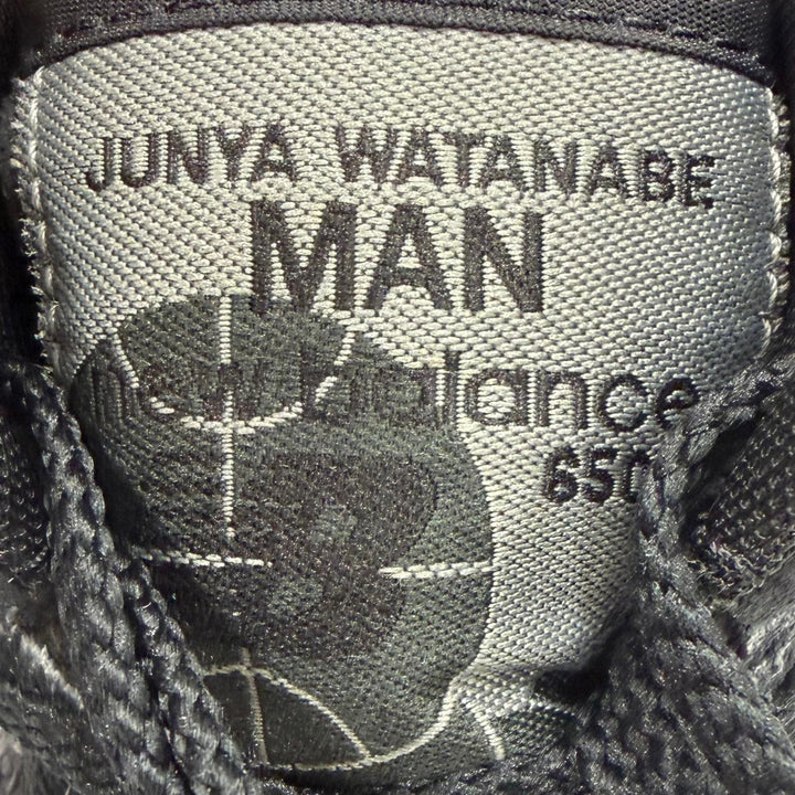 Pristine New Balance JUNYA WATANABE High cut sneakers Runway models black Suede