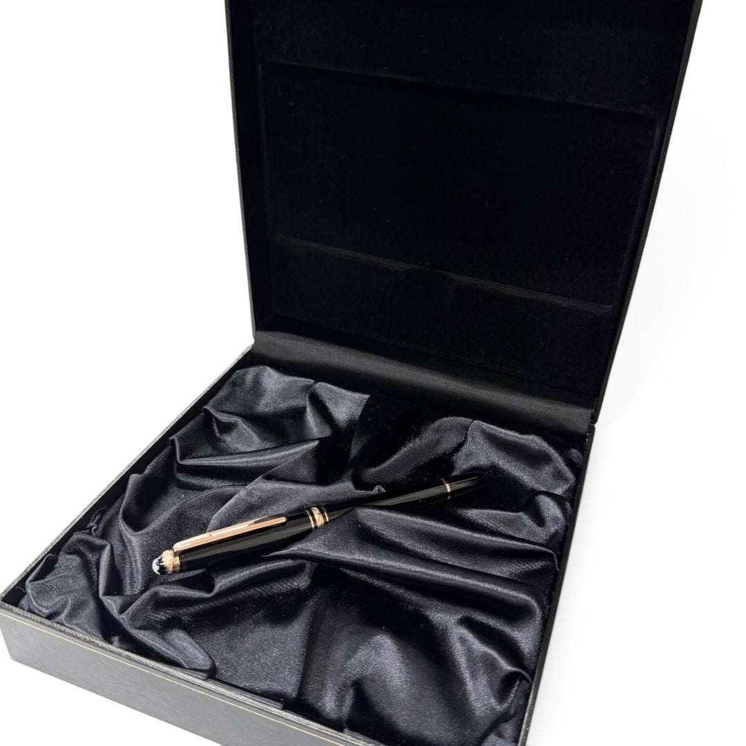 Excellent MONTBLANC Ballpoint pen 75th Anniversary 1P Diamond Rollerball Pen
