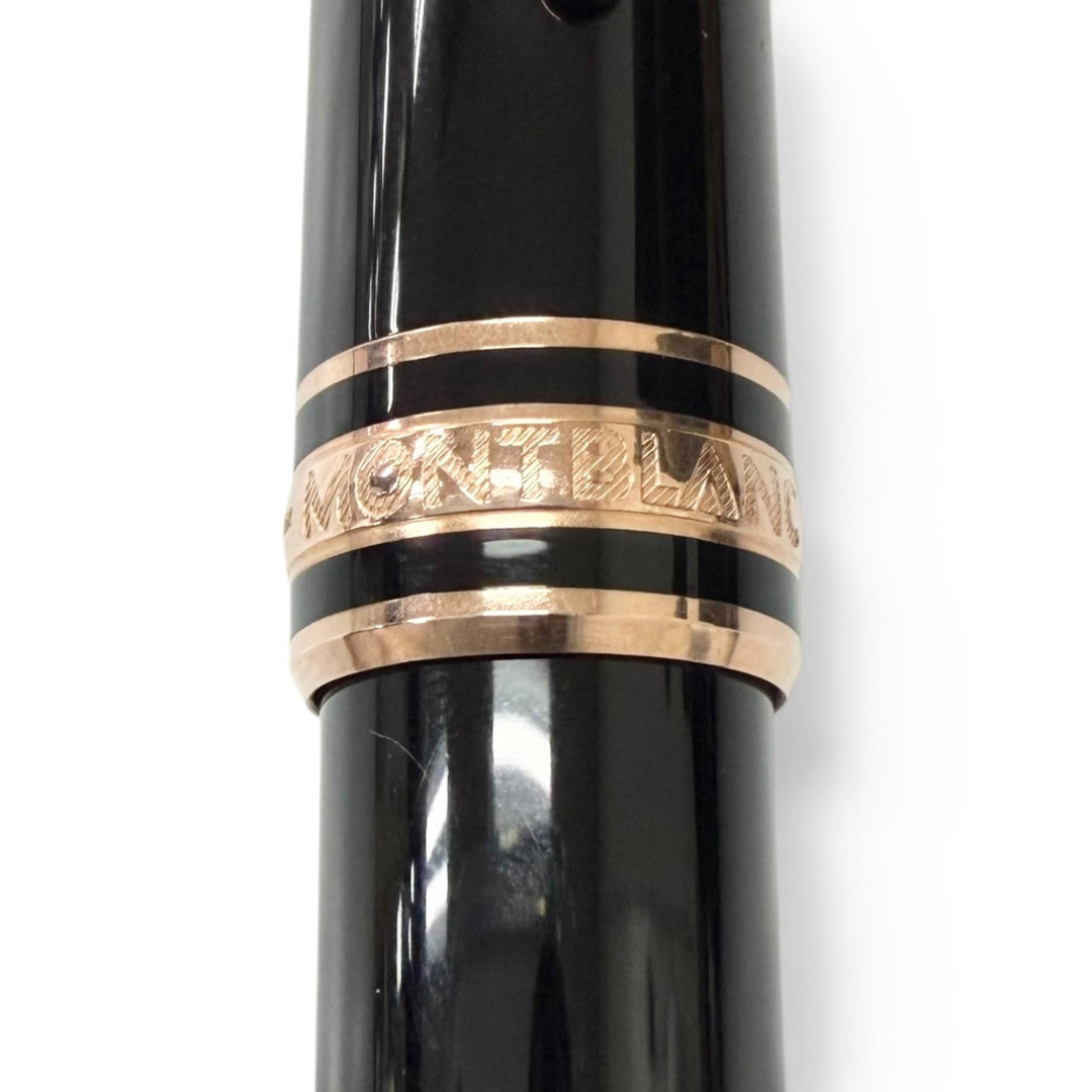 Excellent MONTBLANC Ballpoint pen 75th Anniversary 1P Diamond Rollerball Pen