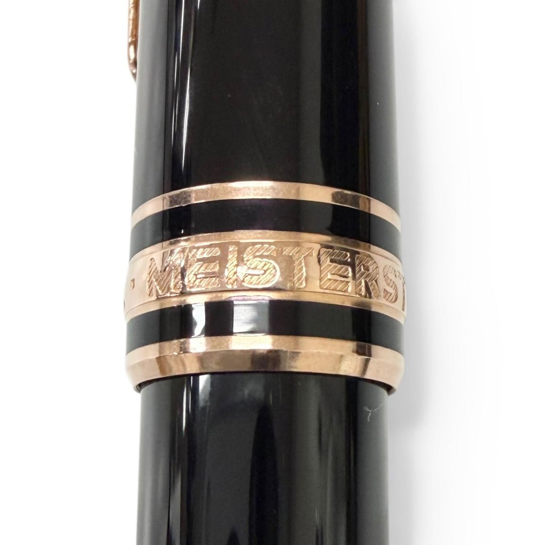 Excellent MONTBLANC Ballpoint pen 75th Anniversary 1P Diamond Rollerball Pen