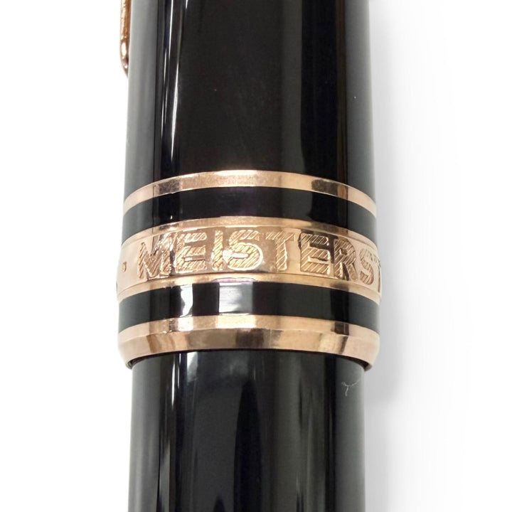 Excellent MONTBLANC Ballpoint pen 75th Anniversary 1P Diamond Rollerball Pen