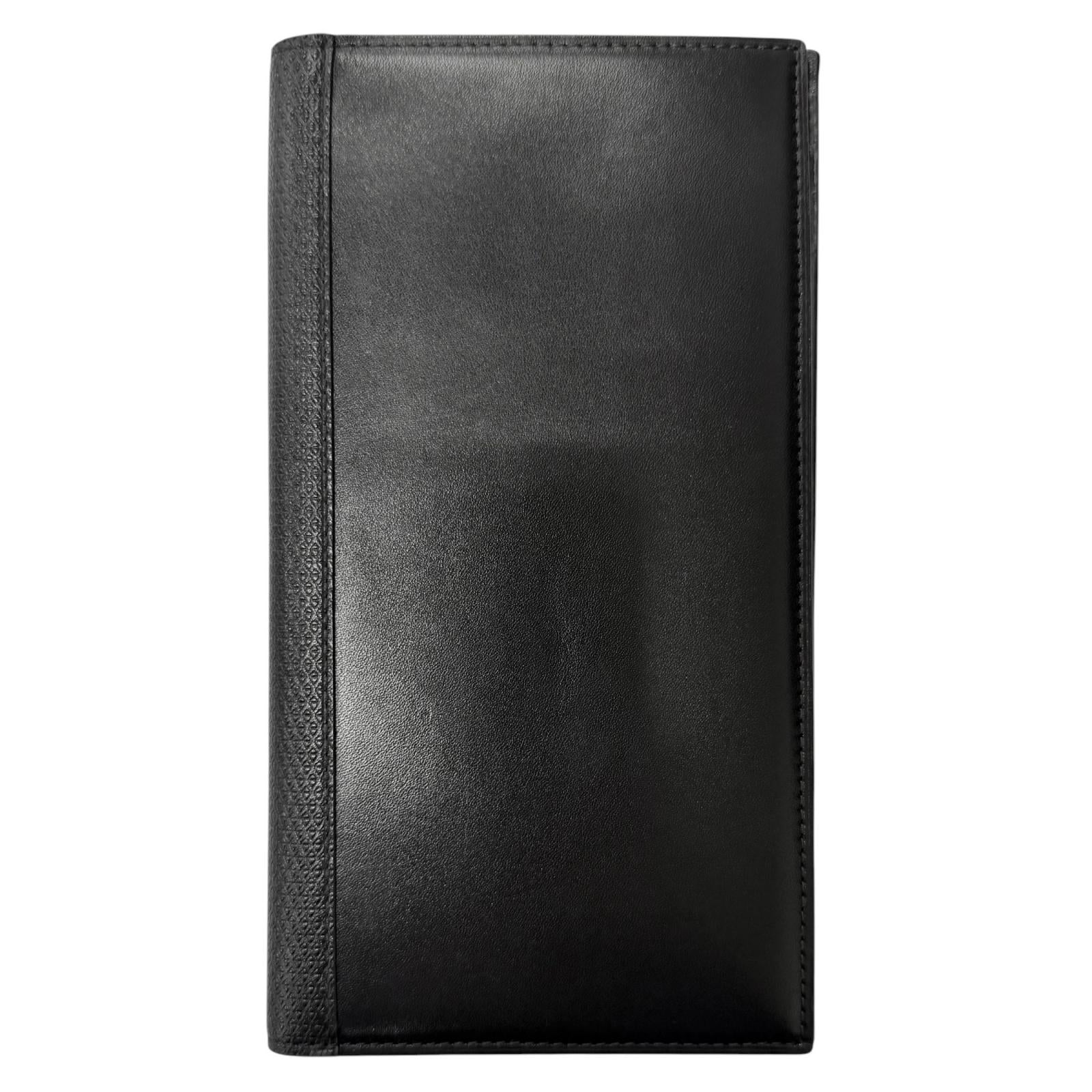 Pristine John Lobb Bill Compartment Rasp Large Gusset Wallet