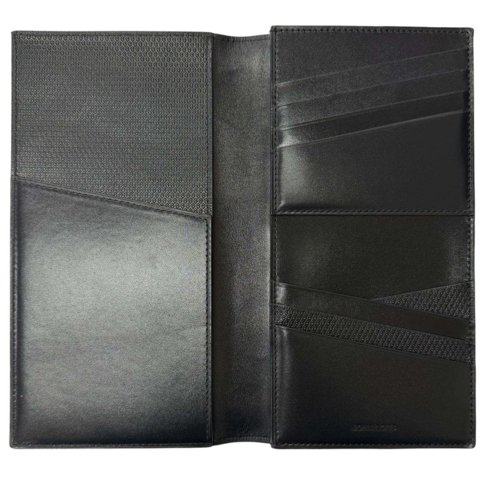 Pristine John Lobb Bill Compartment Rasp Large Gusset Wallet