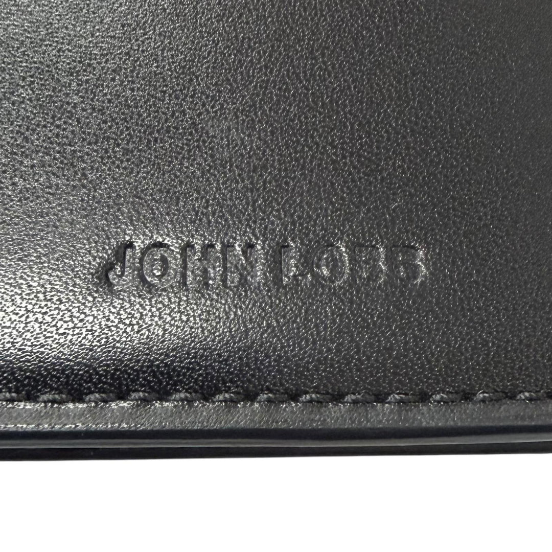 Pristine John Lobb Bill Compartment Rasp Large Gusset Wallet Bifold Wallet