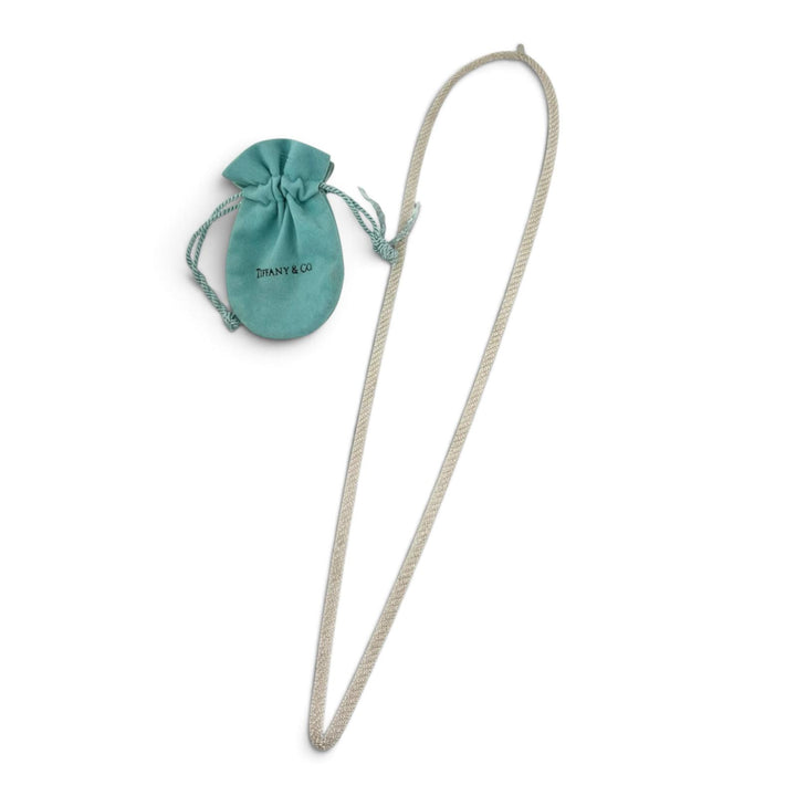 Excellent TIFFANY&Co. Necklace mesh Silver SV925 Women