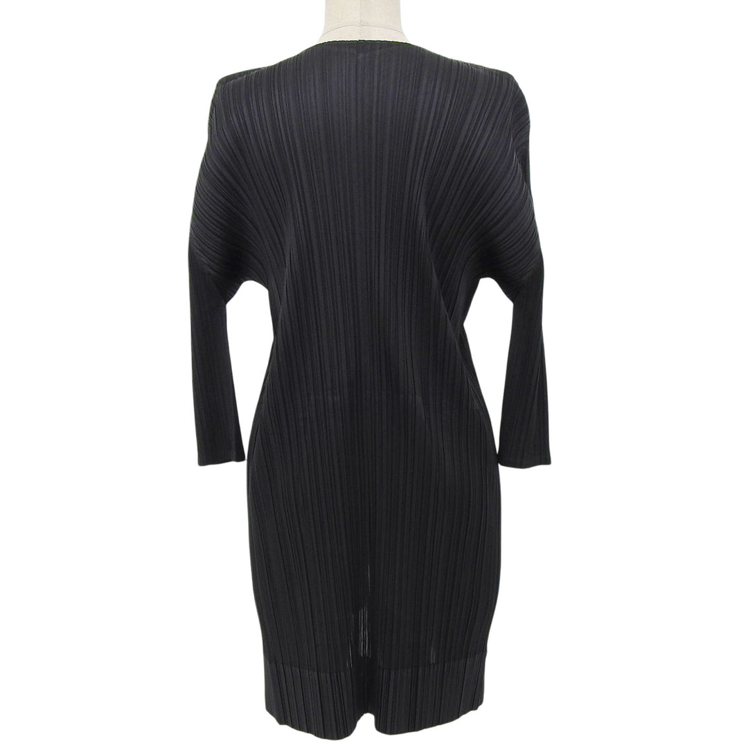 Excellent PLEATS PLEASE cardigan Front-opening, long length Women 4 PP53-JA141