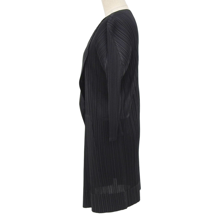 Excellent PLEATS PLEASE cardigan Front-opening, long length Women 4 PP53-JA141