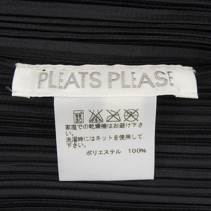 Excellent PLEATS PLEASE cardigan Front-opening, long length Women 4 PP53-JA141