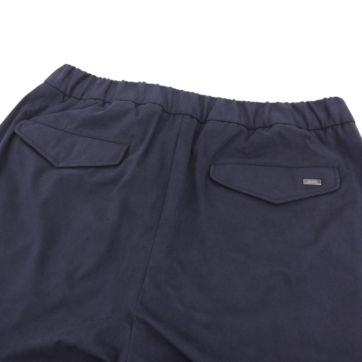 Pristine HERNO Resort Pants Cargo Pants, Tapered Navy mens M PT00005UR