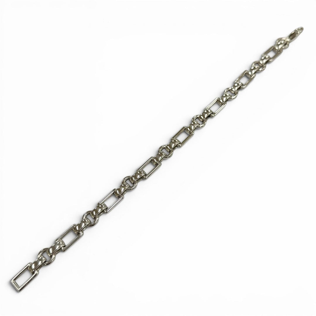 Excellent TIFFANY&Co. bracelet lettering Silver 925 mens