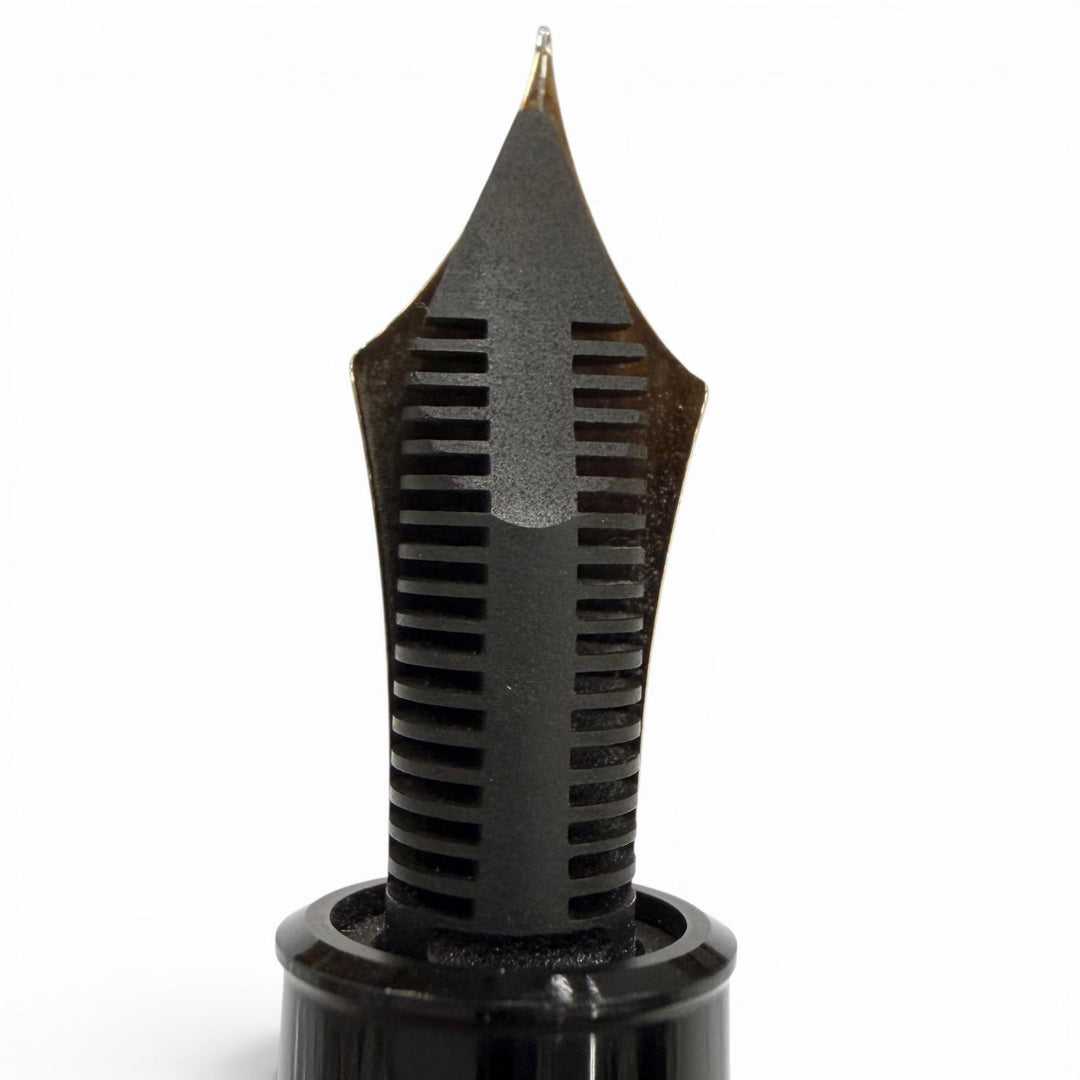 Great MONTBLANC fountain pen Meisterstück 149 white star black 14K mens