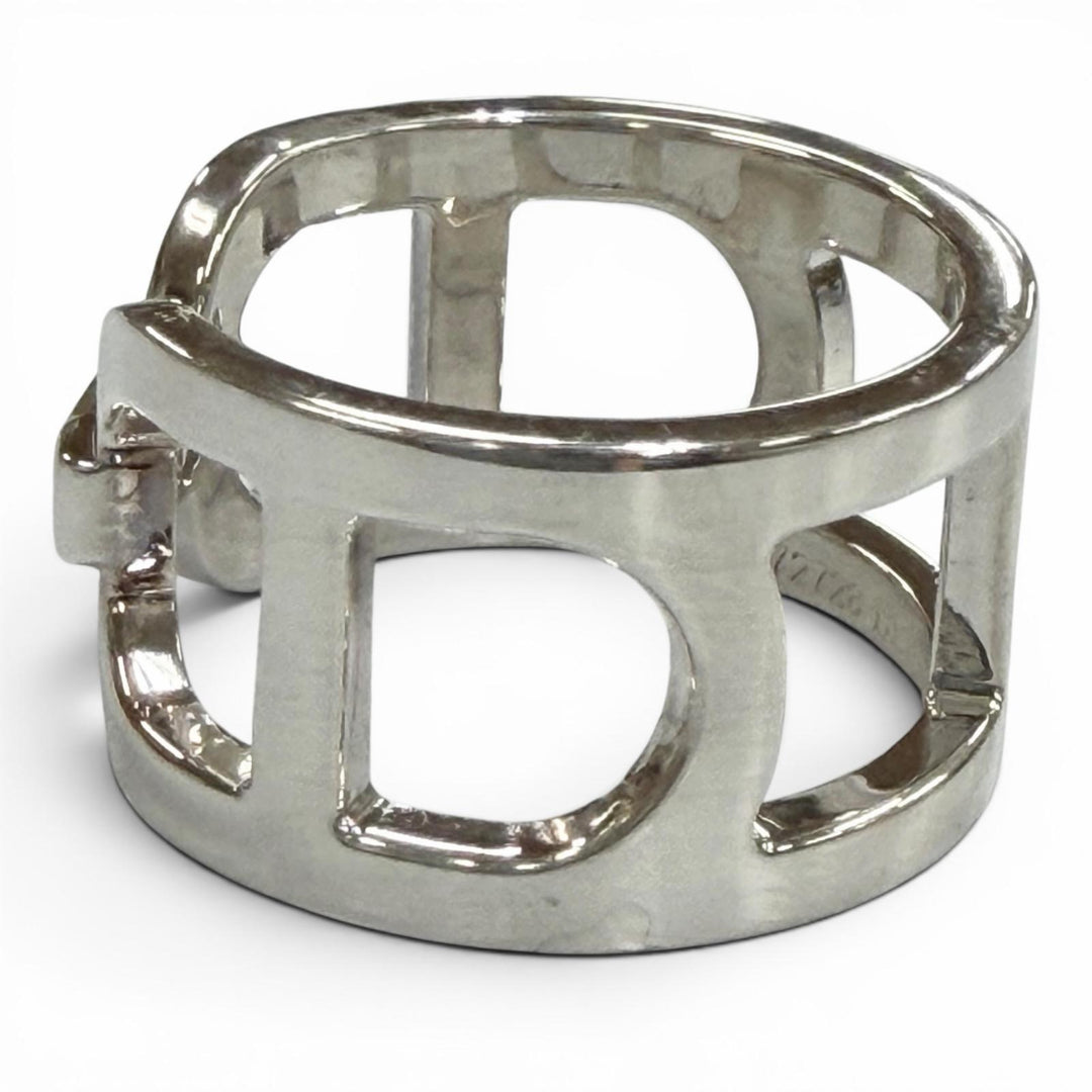 Great HERMES Ring ring Ever Chaine d'Ancre Silver AG925 mens 50