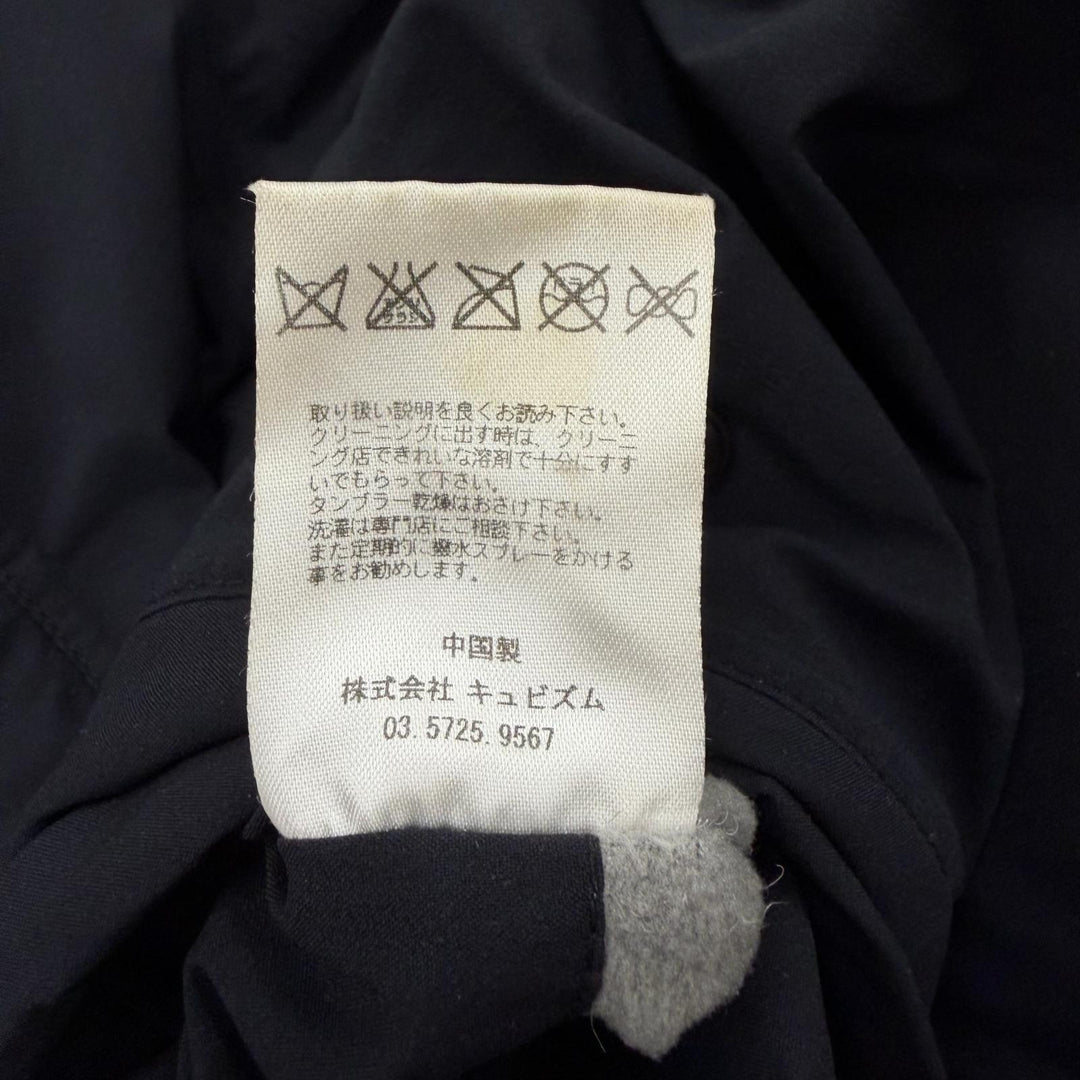 Good VISVIM down coat VALDEZ DOWN COAT black Nylon mens S