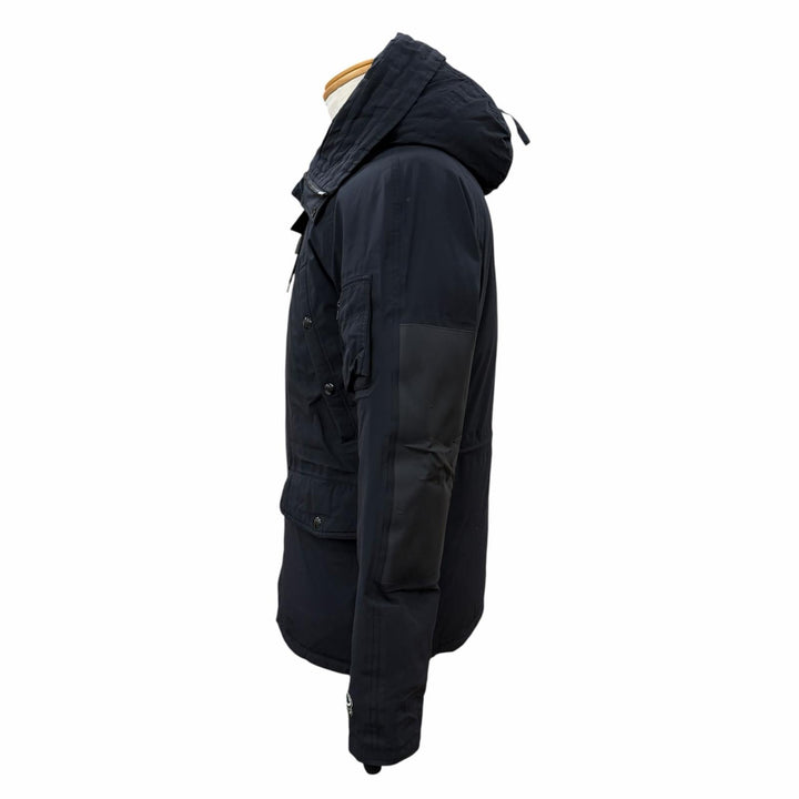 Good VISVIM down coat VALDEZ DOWN COAT black Nylon mens S
