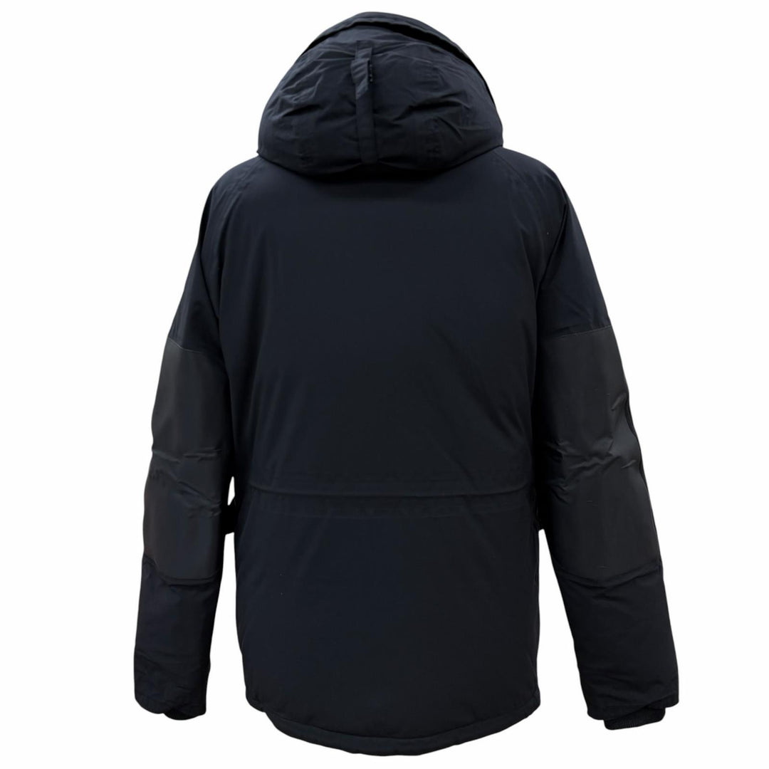 Good VISVIM down coat VALDEZ DOWN COAT black Nylon mens S