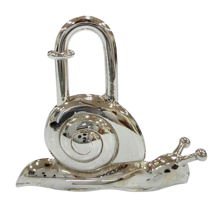 Excellent HERMES charm La Route Cadena Snail 1995 limited year Silver metal
