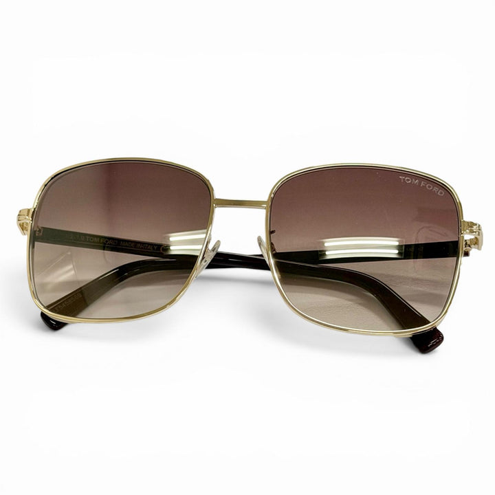 Pristine TOM FORD sunglasses Square gold mens TF722-K