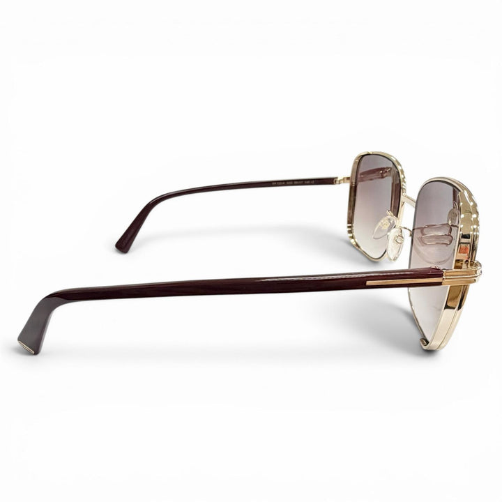Pristine TOM FORD sunglasses Square gold mens TF722-K