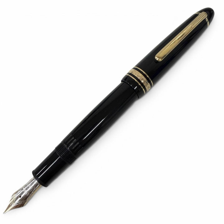 Great MONTBLANC fountain pen Meisterstück Le Grand black 14K mens