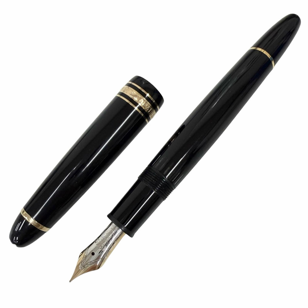 Great MONTBLANC fountain pen Meisterstück Le Grand black 14K mens