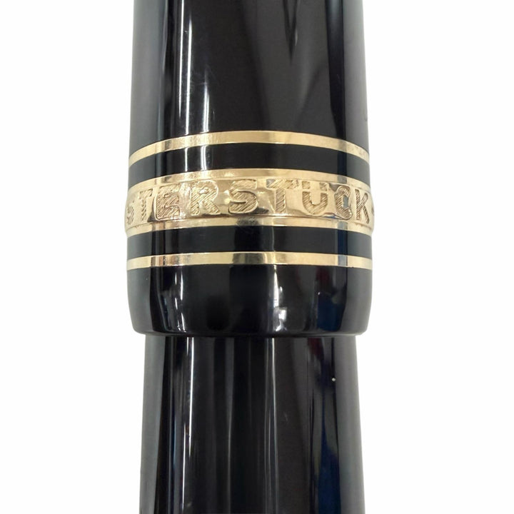Great MONTBLANC fountain pen Meisterstück Le Grand black 14K mens