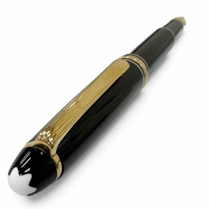 Excellent MONTBLANC fountain pen Meisterstück Classic black 14K