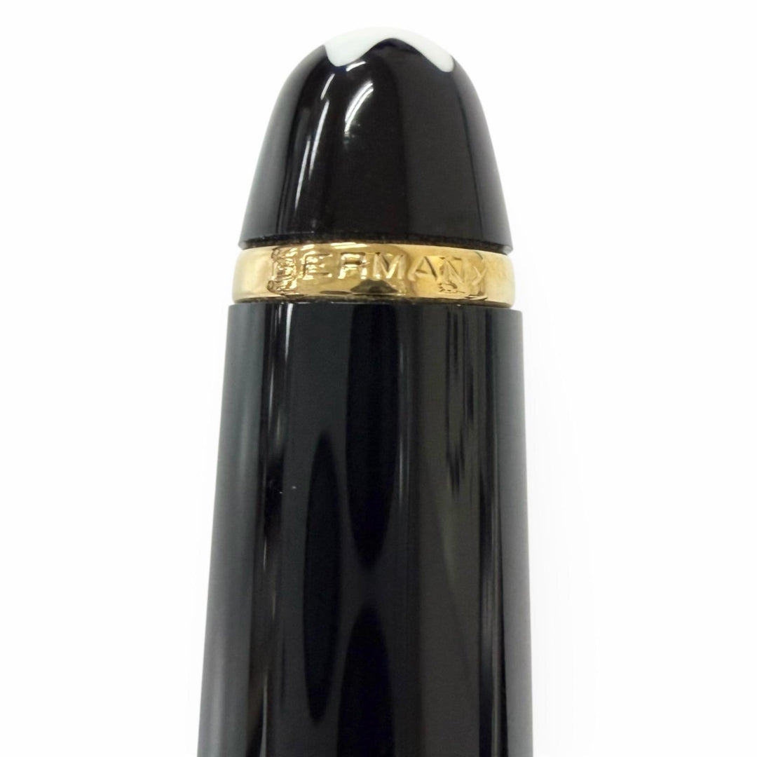 Excellent MONTBLANC fountain pen Meisterstück Classic black 14K