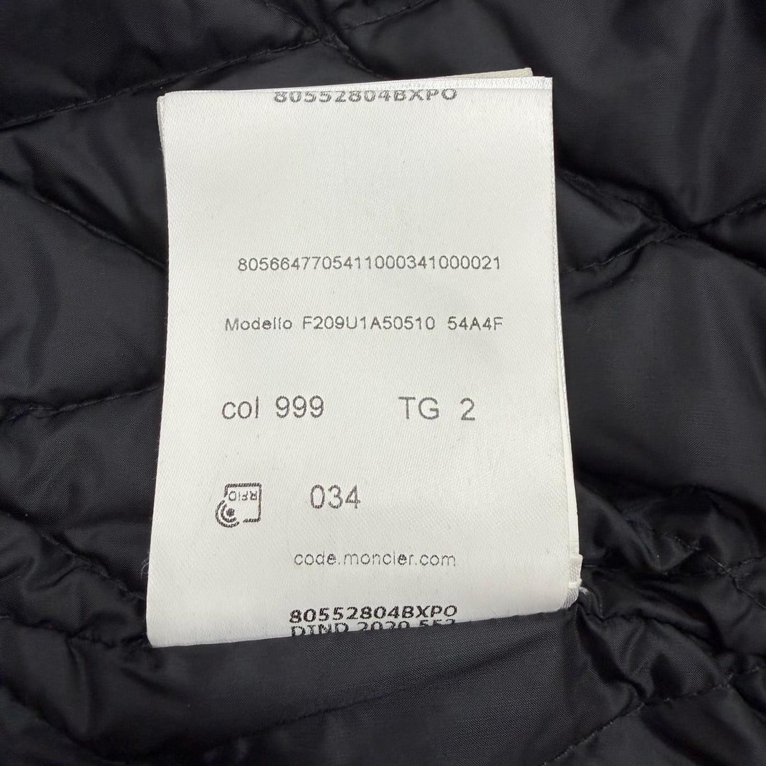Great MONCLER GENIUS 7 MONCLER FRAGMENT Bomber jacket HAN BOMBER black mens 2
