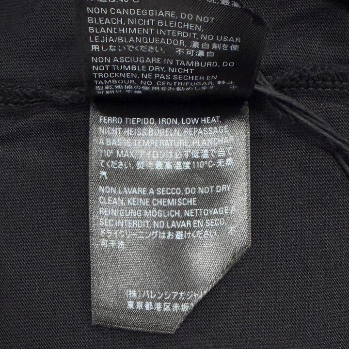 Pristine BALENCIAGA Short sleeve T-shirt We Are Pink black cotton mens S 641655