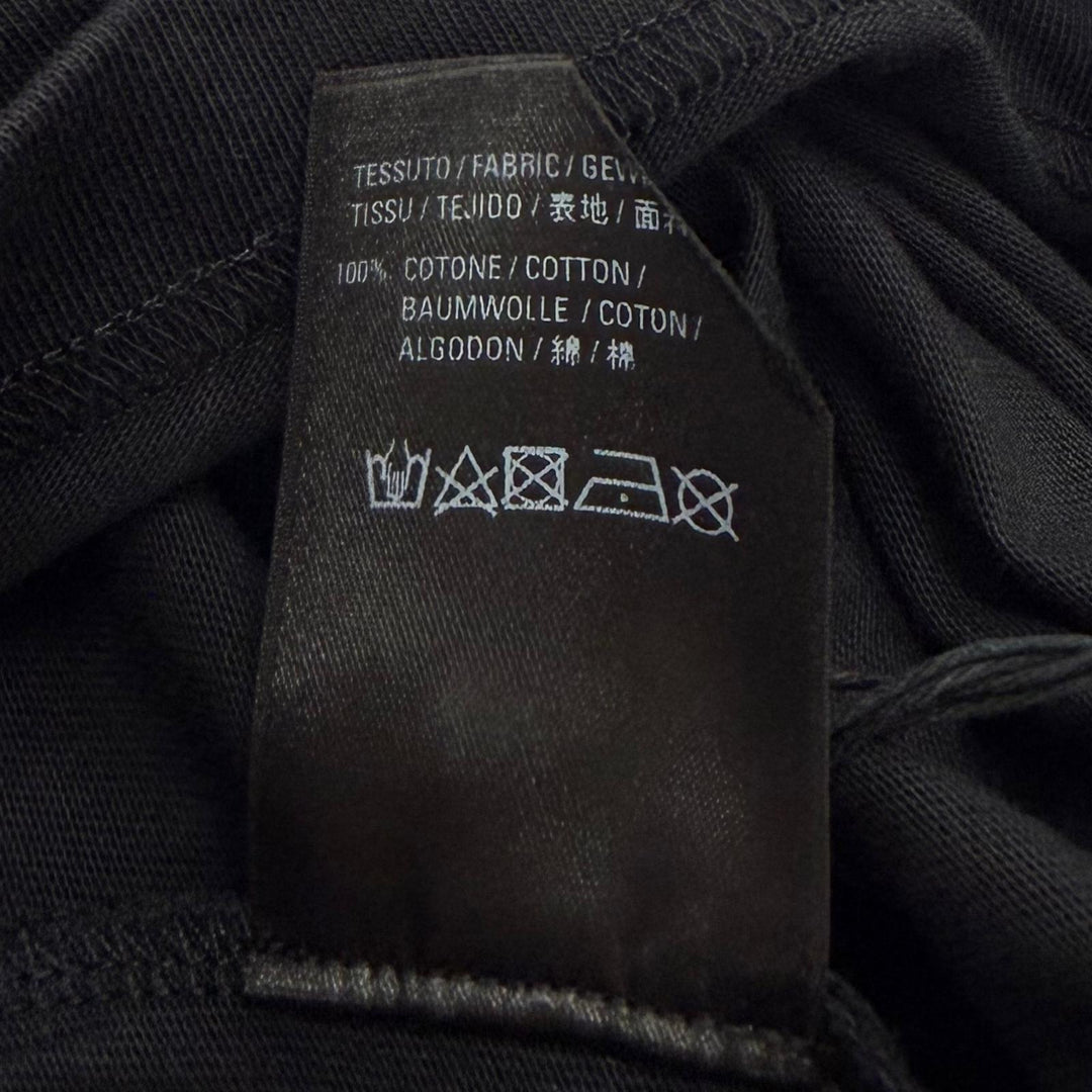 Pristine BALENCIAGA Short sleeve T-shirt We Are Pink black cotton mens S 641655