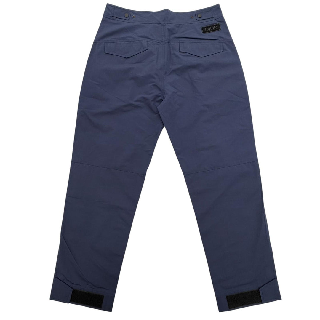 Pristine DIOR Pants Navy cotton mens 48 113C124A5034