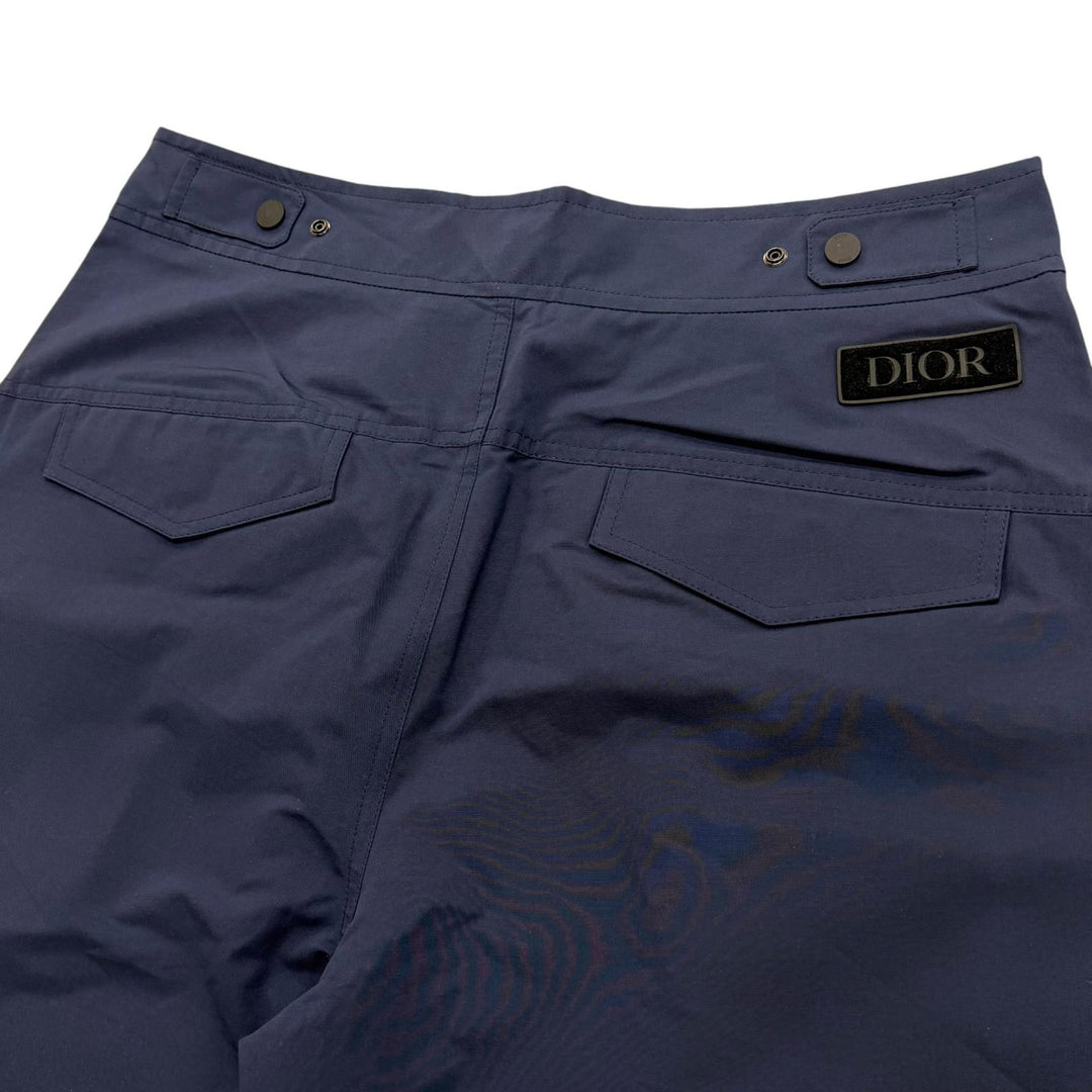 Pristine DIOR Pants Navy cotton mens 48 113C124A5034
