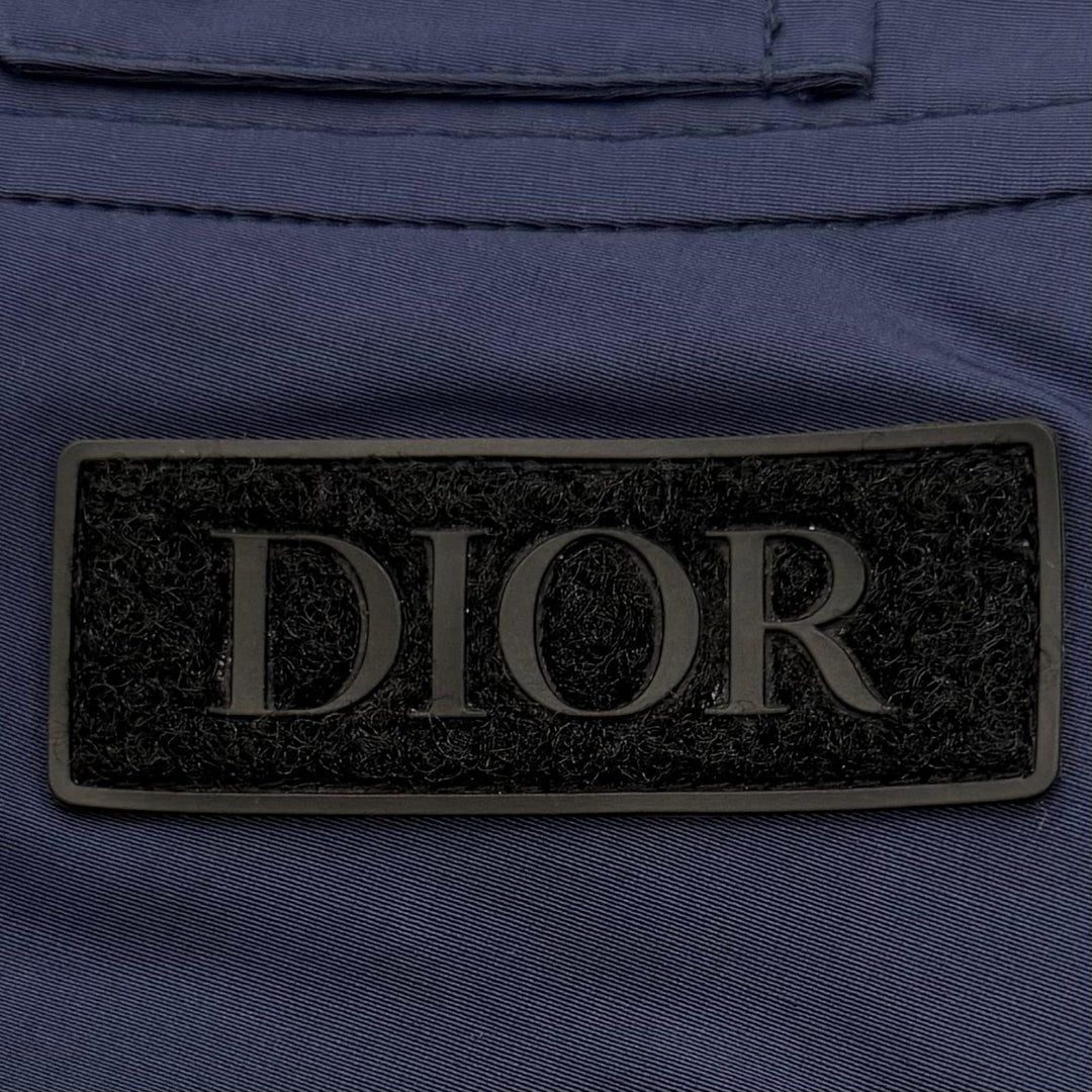 Pristine DIOR Pants Navy cotton mens 48 113C124A5034
