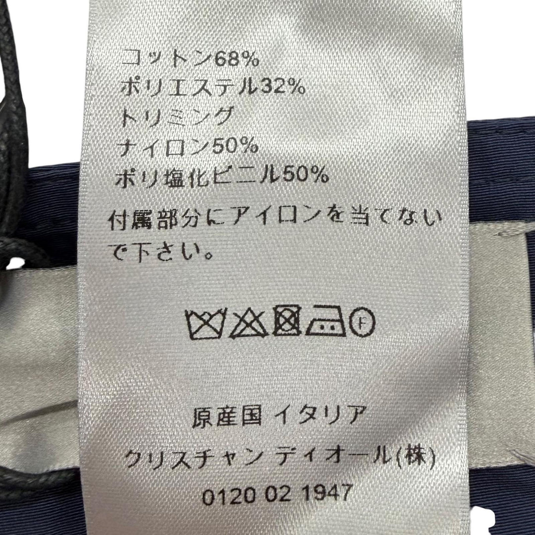 Pristine DIOR Pants Navy cotton mens 48 113C124A5034