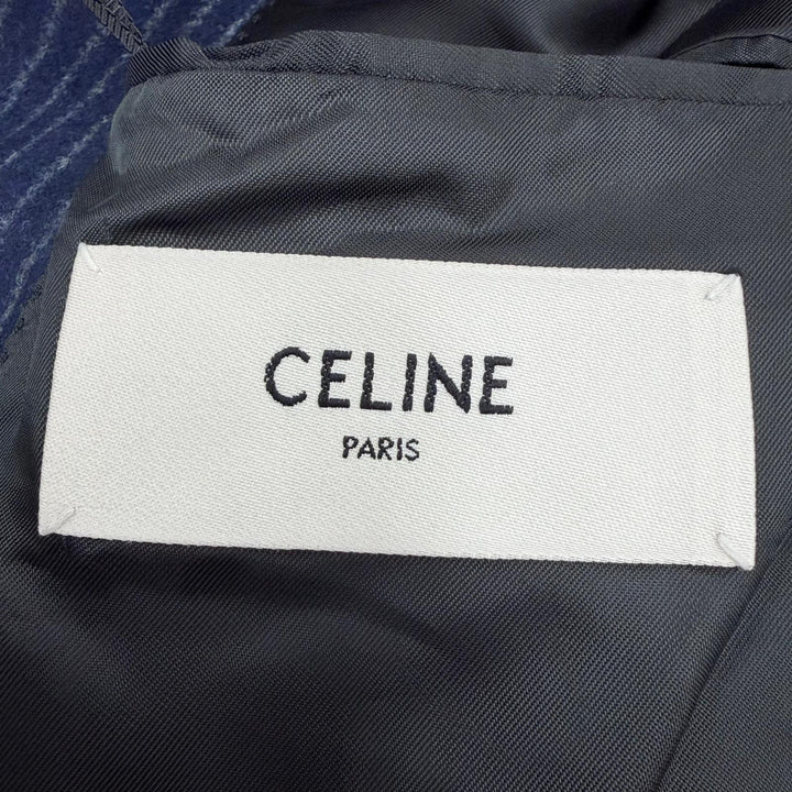 Pristine CELINE tailored jacket peaked lapel, double-breasted. 34 2V98E920C