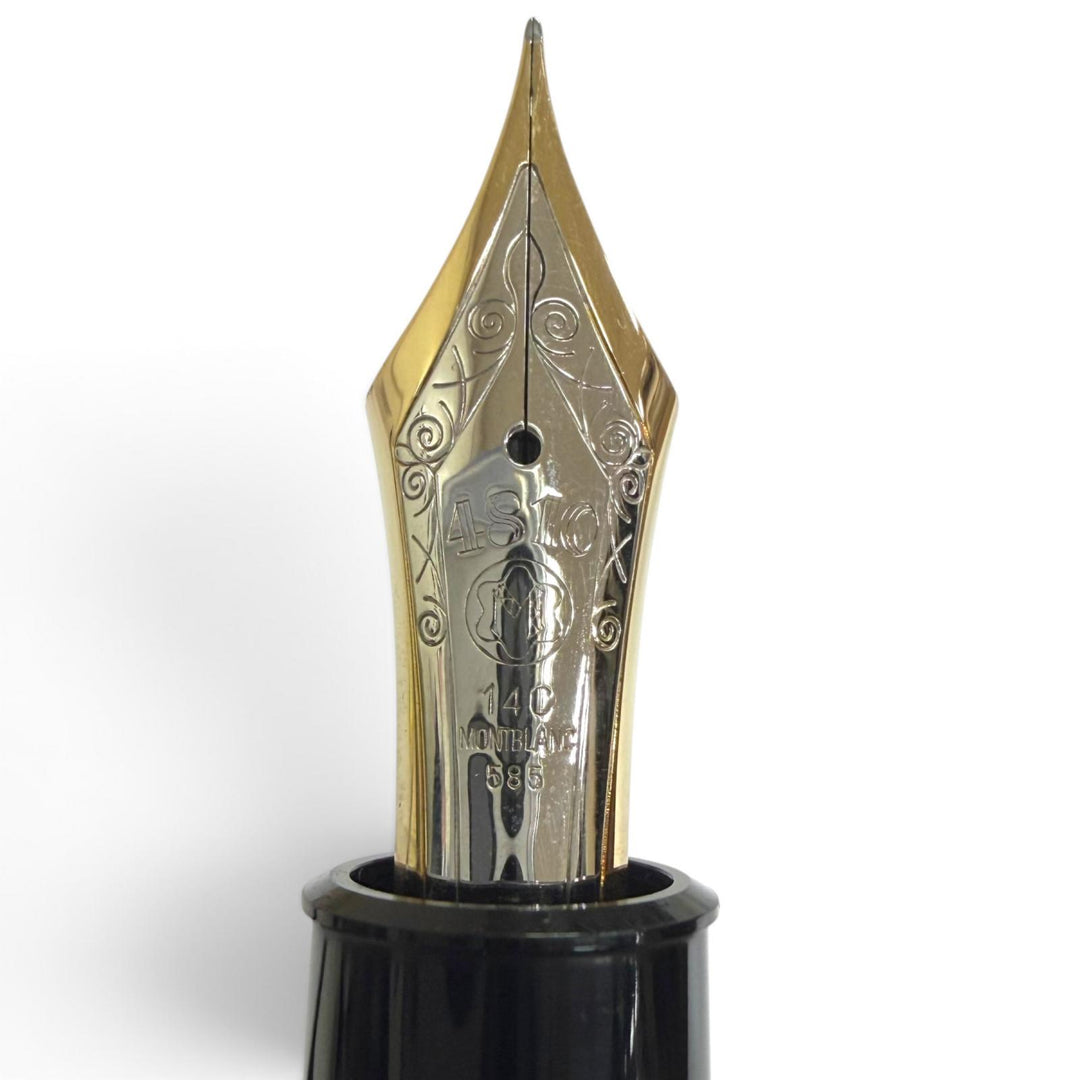 Very Good MONTBLANC fountain pen Meisterstück 149 White Star Cap Style