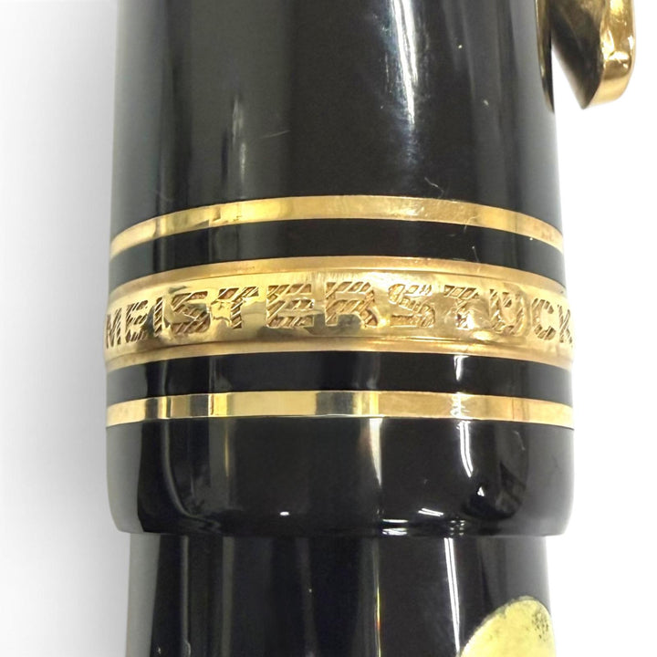 Very Good MONTBLANC fountain pen Meisterstück 149 White Star Cap Style