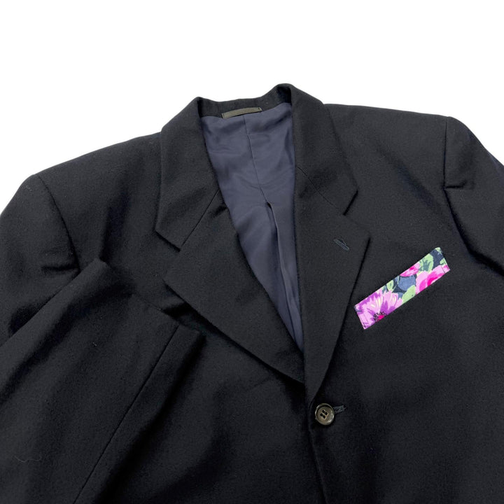 Great COMME des GARCONS HOMME PLUS suit Archive, partially floral print