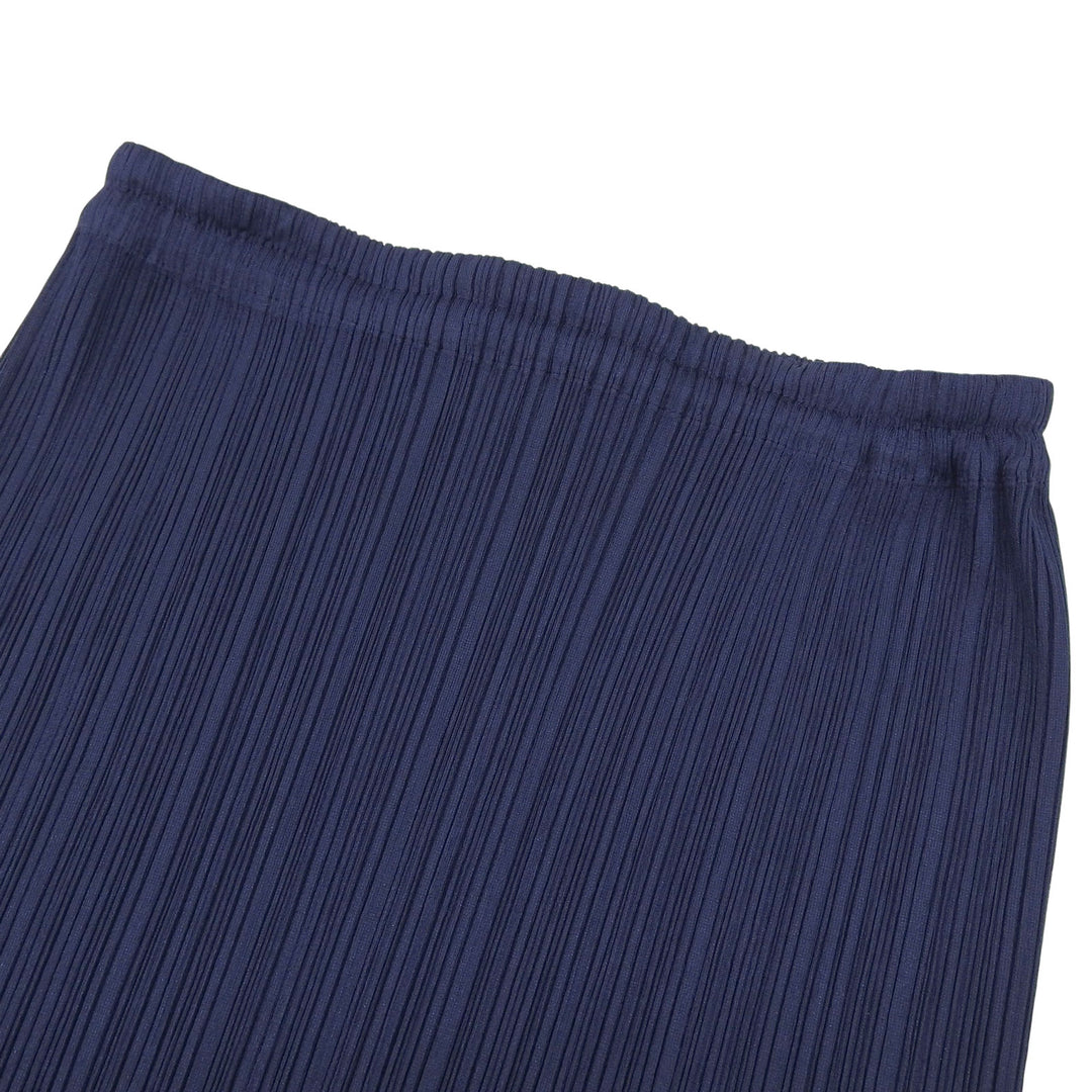 Excellent PLEATS PLEASE skirt Long length Pleated Navy Women 1 PP11-JG211