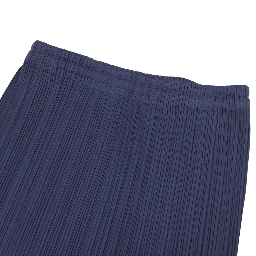 Excellent PLEATS PLEASE skirt Long length Pleated Navy Women 1 PP11-JG211
