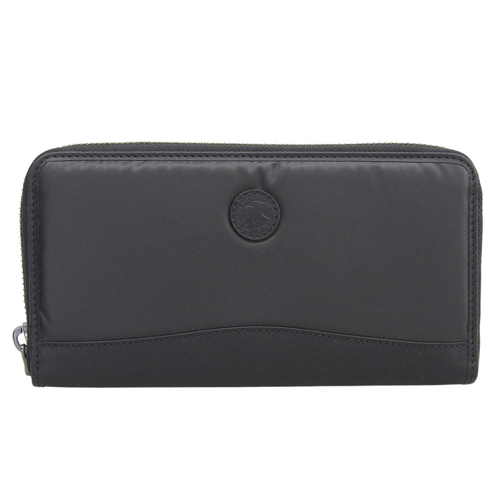 Pristine HUNTING WORLD Purse Butcher path black Battling cross mens 957BSS