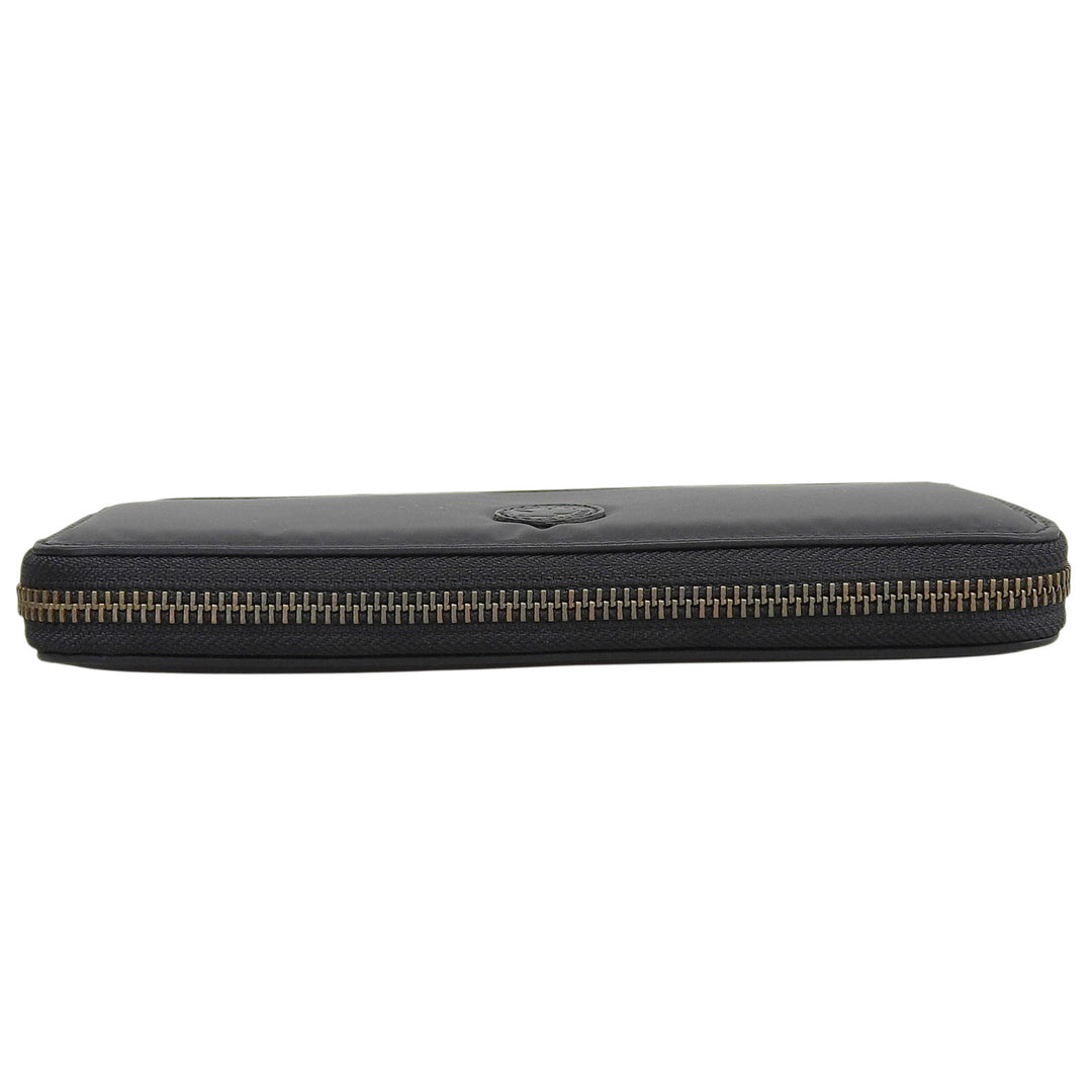 Pristine HUNTING WORLD Purse Butcher path black Battling cross mens 957BSS