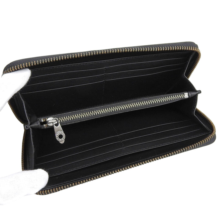 Pristine HUNTING WORLD Purse Butcher path black Battling cross mens 957BSS