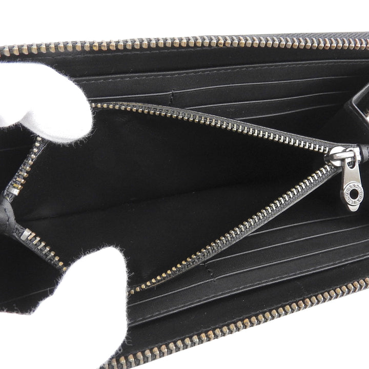 Pristine HUNTING WORLD Purse Butcher path black Battling cross mens 957BSS